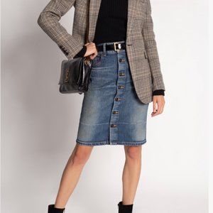Yves Saint Laurent Denim Skirt - Size 6